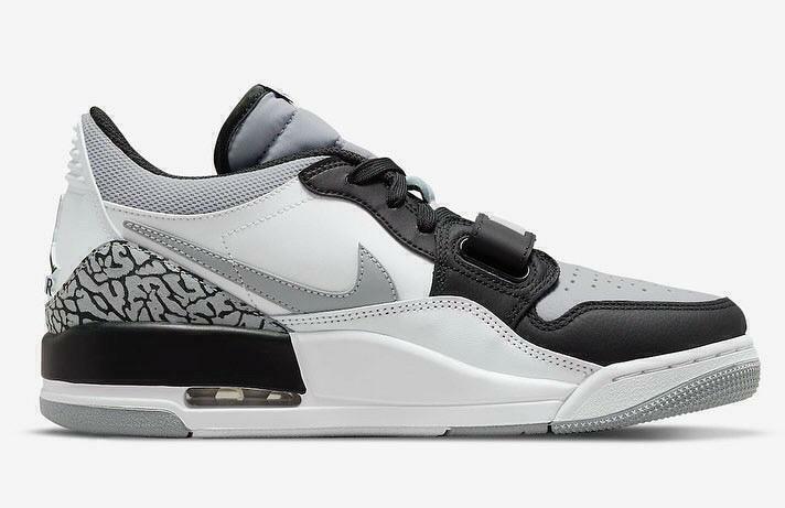 TÊNIS AIR JORDAN 312 LEGACY LOW "LIGHT SMOKE GREY"