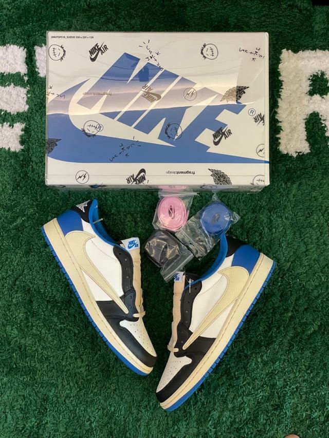 Fragment Design x Travis Scott x Air Jordan 1 Retro Low