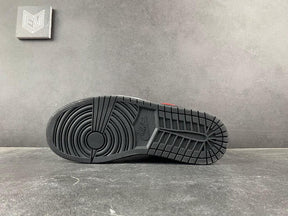 Nike Air Jordan 1 Mid White Black Red (2022)