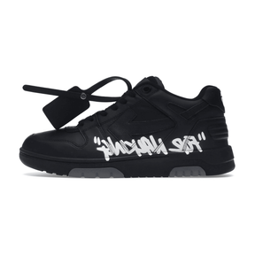 Tênis Off-White Low Tops "For Walking" Black White