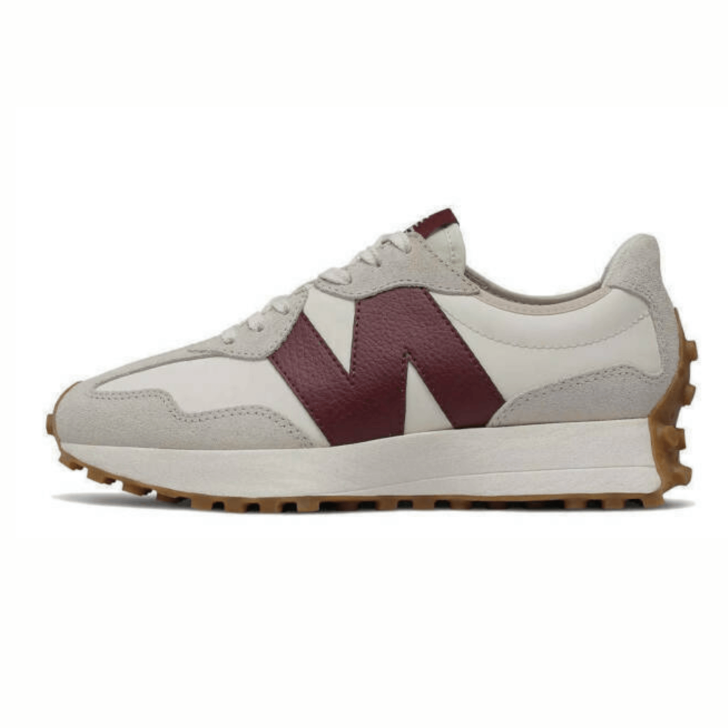 Tênis New Balance Wmns 327 'White Dark Red'